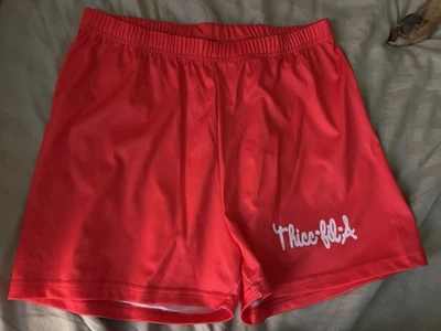 Pantalones Cortos Atléticos Sin Marca Talla Mediana Elásticos Gruesos Fil-A 26x2.5 Foto 1 de 4