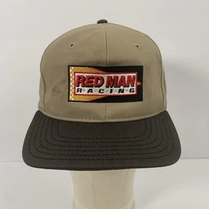 Cappello da corsa Red Man Chew - Nascar NHRA - Snapback Vintage - Foto 1 di 14