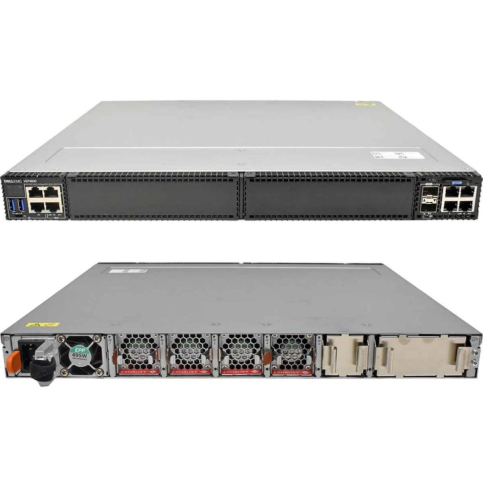 Dell EMC VEP4600 Virtual Edge Platform Xeon-D 2100 16GB RAM 1x PSU without HDD - Bild 1 von 4