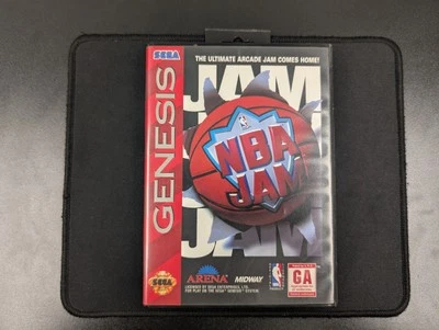 NBA Jam (GEN, 1994) Complete | Tested | Authentic - Image 1 of 4