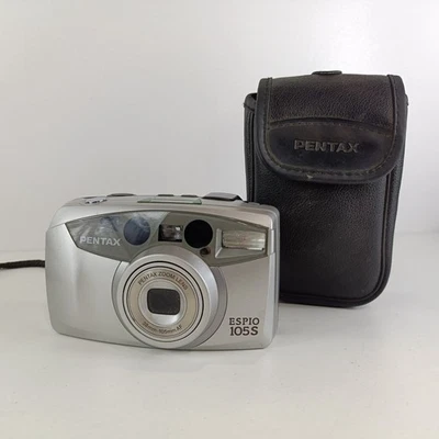 Pentax Espio 105s  35mm Point & Shoot  Compact Zoom Film Camera Pentax Espio  - Image 1 of 4
