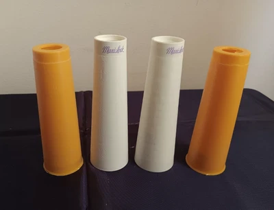 EMPTY Serger Sewing Thread Cone Spools Lot Of 4 Plastic Muyicolor - Image 1 of 3