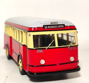 1:43 St. Petersburg Chicago Surface Lines Bus #4335 56 Milwaukee Limited - Bild 1 von 6