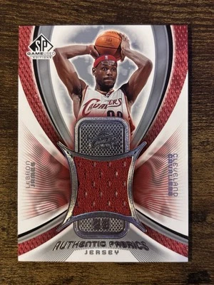 2005-06 SP Game Used Authentic Fabrics #AF-LJ LeBron James - Image 1 of 2