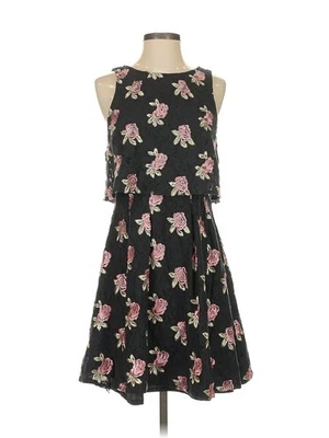 Vestido informal negro para mujer Elle 2 Foto 1 de 4