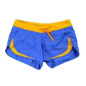 Patagonia Strider Running Shorts Women's XS Blue Gold Style 24652SP16 - Picture 1 of 18