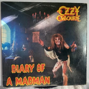 OZZY OSBOURNE: Diary Of A Madman 1981 Jet LP Vinyl VG+ W/Original Inner Sleeve - Picture 1 of 23