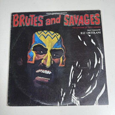 Brutes And Savages Original Soundtrack Riz Ortolani Vinyl LP Interfusion 1977 - Image 1 of 4
