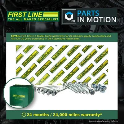 Control Arm Bolt fits TOYOTA AYGO KGB10 1.0 Front 05 to 14 1KR-FE Firstline New - Image 1 of 4
