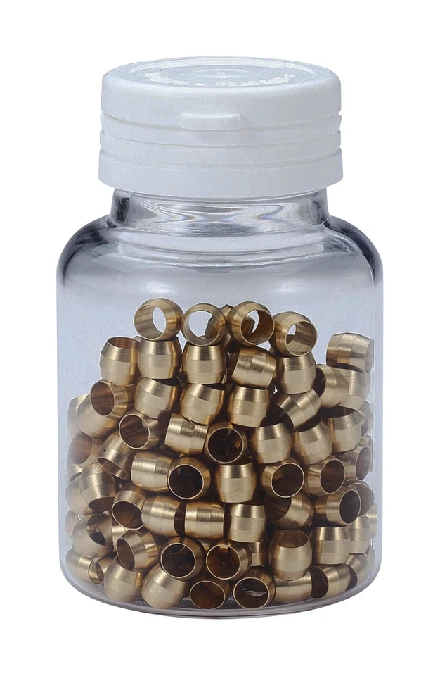 BCB-222 - Compresión Oliva 5 mm Shimano 50 piezas (importación del Reino Unido) ciclismo aire acondicionado nuevo Foto 1 de 1