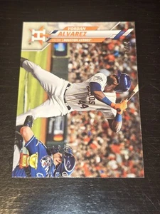Topps Baseball 2020 Yordan Álvarez CONJUNTOS COMPLETOS TARJETA DE NOVATO VARIACIÓN SP - Imagen 1 de 2