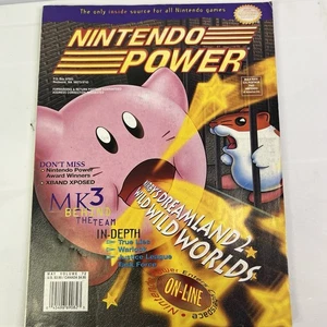 Nintendo Power Magazine 72 May 1995 Kirby's Dreamland 2 Valley with Poster - Picture 1 of 3