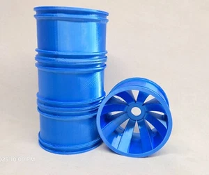 Redline RC Custom Wheels 8 spoke Rim 17MM Hub for traxxas tmaxx - Picture 1 of 5