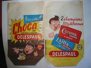SACHET D'EMBALLAGE CHOCOLAT DELESPAUL 25X14 - Imagen 1 de 1