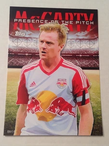 2016 Topps MLS Presence of the Pitch (Red #/10 Made) DAX MCCARTY New York - Picture 1 of 1