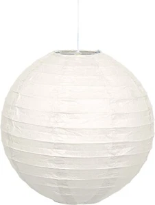 Linterna de papel redondo única para fiesta - 25 cm - Imagen 1 de 25