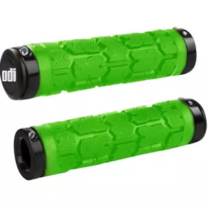 ODI Rogue Lock On MTB Grips With Snap Cap End Plugs 130mm - Picture 1 of 4