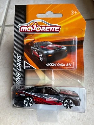 MAJORETTE RACING CARS NISSAN CEFIRO A31 NOIR 1/64 - Photo 1/4