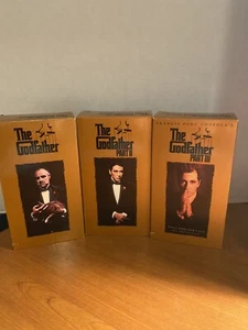 The Godfather Collection 1, 2 , 3 (VHS, 1997, 6-Tape Set) - Picture 1 of 5