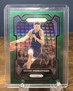2024 Panini Prizm Draft Picks Victor Wembanyama Green Prizm - Picture 1 of 4