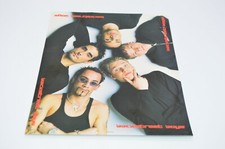 Backstreet Boys 8x10 2000 Winterland Poster Group AJ Nick Brian Kevin Howie Orig