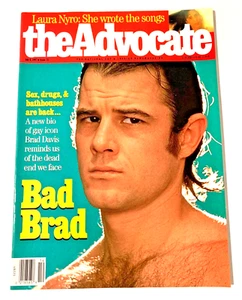 The Advocate Magazine July 1997 Brad Davis Laura Nyro - Picture 1 of 5
