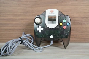 Tested Working OEM Clear Smoke Black Gray Sega Dreamcast Controller Transparent - Picture 1 of 2
