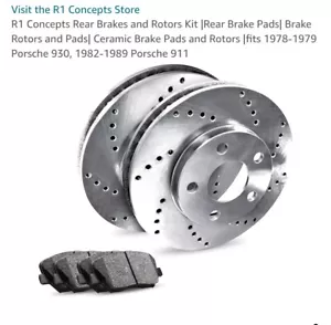 R1 Concepts Ceramic Rear Brake Kit - Porsche 930 (78-89) / 911 (82-89) - Picture 1 of 5