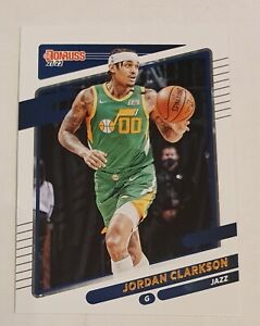 Jordan Clarkson Utah Jazz 2021-22 Panini Donruss NBA Trading Card #128
