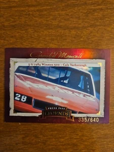 2005 Press Pass Legends Cale Yarborough Numbered 335/640 Card #GM 5/18 - Picture 1 of 1