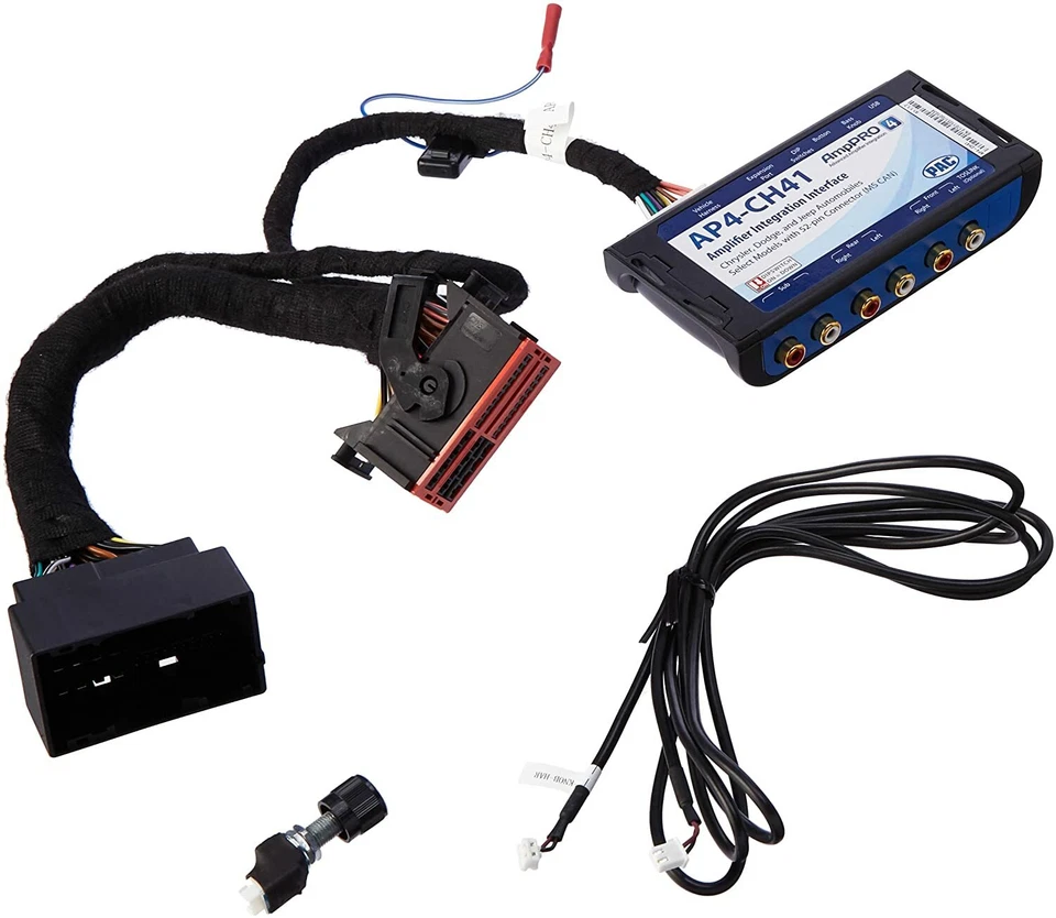 Amplificador de repuesto PAC AmpPRO AP4-CH41 instalación interfaz de audio  Foto 1 de 1