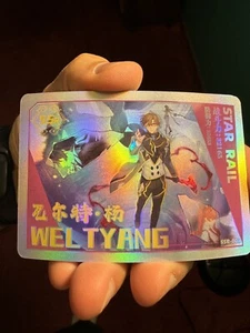 Honkai Star Rail Welt Yang SSR-008 Holo Rare Goddess Story Anime Card - Picture 1 of 1