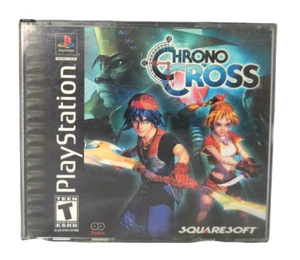 Chrono Cross PlayStation 1 PS1 Black Label Case & Discs without Manual - Picture 1 of 4
