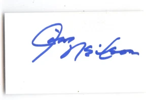 Jim Neilson signed autographed Auto 3.5 x 2 Cut (business card size) Rangers - Picture 1 of 1