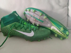 NIKE Vapor Untouchable 2 TD Football Cleats Sz 16 Mid Pine Green Flyweave shoes - Picture 1 of 11