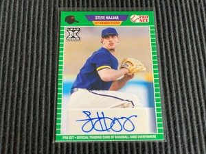 2021 LEAF PRO SET STEVE HAJJAR *ROOKIE XRC GREEN AUTO*  SF GIANTS