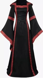 Gothic Lolita Dress Victorian Elegant Mysterious Ethereal Dress, 2XL *NEW* - Picture 1 of 6