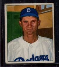 1950 Bowman #166 Preacher Roe VG LOOK!