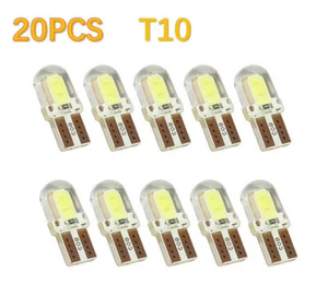 20x T10 194 168 2825 W5W LED COB Interior License Plate Light Bulbs Super White - Picture 1 of 11