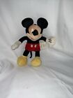 Vintage 90s Mickey Mouse Disney Park Soft Plush Stuffed Toy 9" Original Owner
