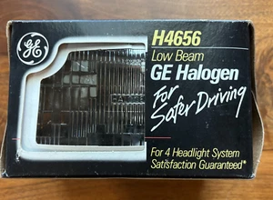 GE Halogen 4 Headlight System H4656 Low Beam 3 Prong MCG461-CH1 - Picture 1 of 6