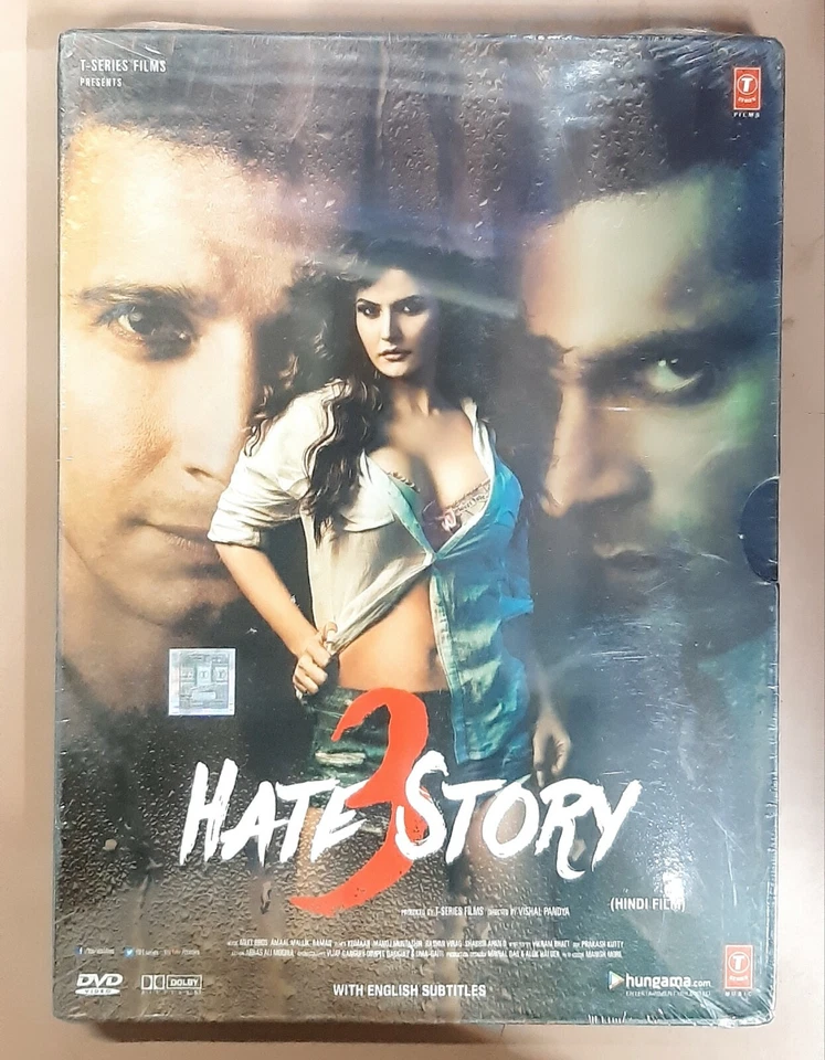 Hate Story 3 - Sharma Joshi, Zareen Khan - Bollywood Movie DVD - Image 1 of 1