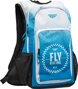 Fly Racing 28-5074 Jump Pack Backpack - 18in. H x 14in. W x 6in. D - Blue/White - Picture 1 of 3