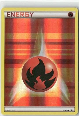 Fire Energy, Pokémon Generations Common, 76/83 NM - Image 1 of 2