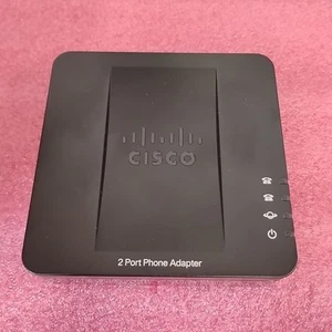 CISCO SPA112 2-PORT PHONE ADAPTERS no ac adapter - Picture 1 of 2