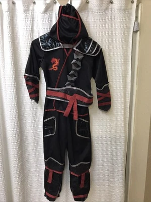 Disfraz de Guerrero Ninja Rojo Teetot para Niños - Talla 7/8 Foto 1 de 4