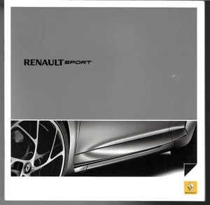 Renault RenaultSport 2010-2011 UK Market Brochure Twingo 133 Clio 200 Megane 250 - Picture 1 of 5