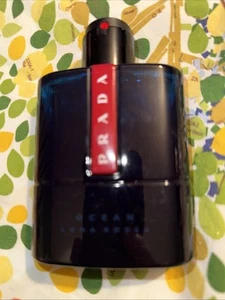 PRADA Luna Rossa Ocean Men`s Eau de Toilette Spray 3.3 oz / 100 ml 90% - Picture 1 of 5