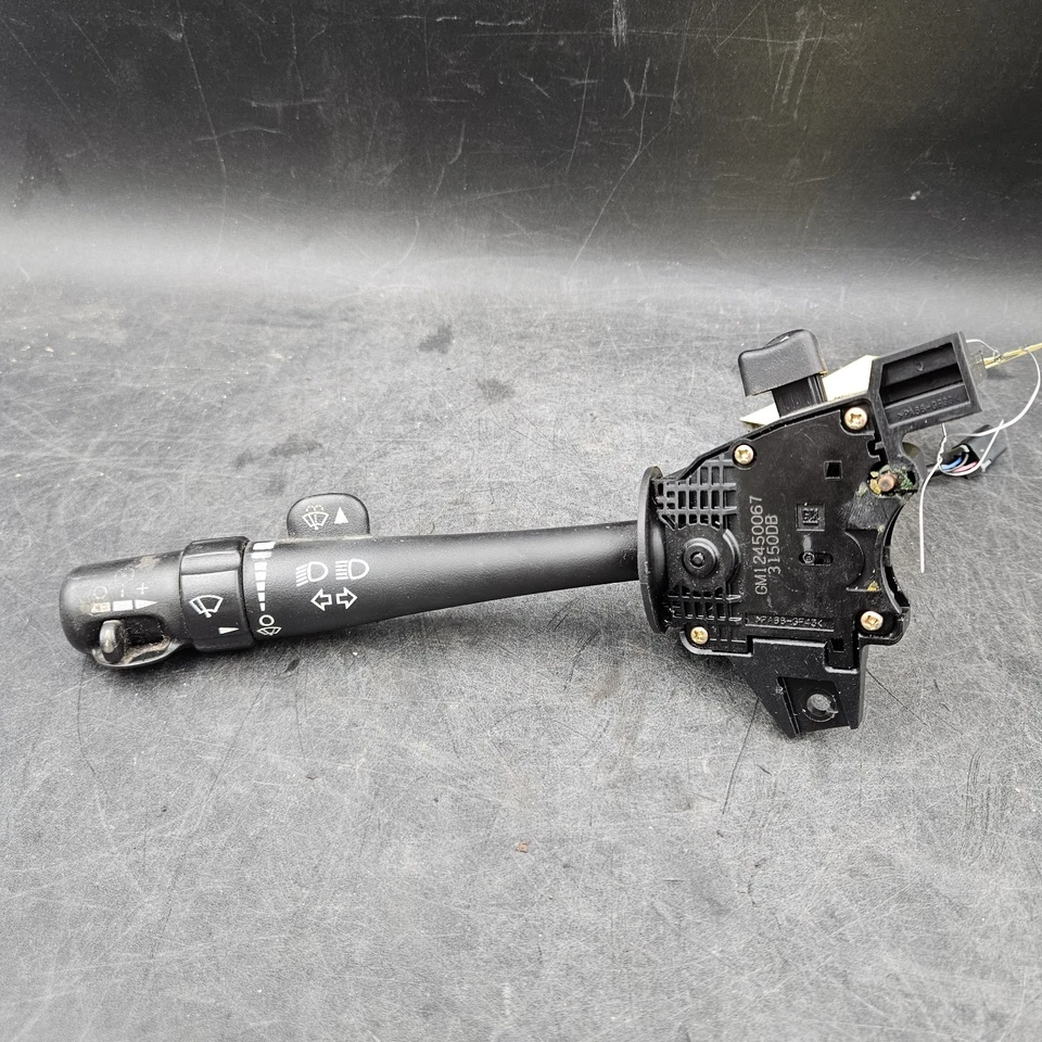 Interruptor de alavanca de seta de braço limpador de para-brisa ajuste Chevy GMC caminhão controle de cruzeiro - Imagem 1 de 4