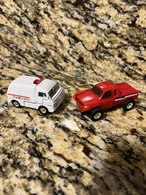 Transformers Original 1980s Ambulance And 4x4 Truck  - Image 1 of 4